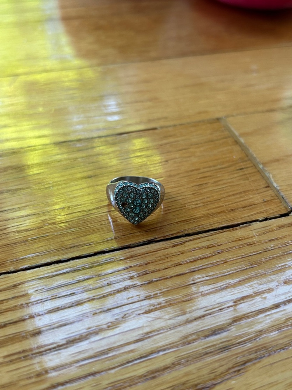 Taylor Swift rare official - “Lover” ring, blue, **missing stone, size 6